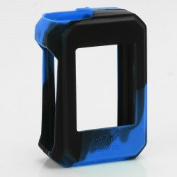 Authentic Vapesoon Protective Silicone Sleeve Case for SMOKTech SMOK G-Priv 220W Mod - Black + Blue