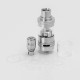 Authentic Uwell Crown Mini Sub Ohm Tank Subtank Clearomizer - Silver, Stainless Steel + Glass, 2.0ml, 0.25 ohm, 22mm Diameter