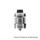 Authentic IJOY EXO RTA Rebuildable Tank Atomizer - Silver, Stainless Steel + Glass, 2.0ml, 26mm Diameter