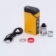 Authentic IJOY SOLO V2 200W TC VW Box Mod + Limitless Sub Ohm Tank Starter Kit - Yellow, 5~200W, 2 x 18650, 2ml, 0.3 ohm, 24mm