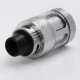 Authentic OBS Engine NANO RTA Rebuildable Tank Atomizer - Silver, Stainless Steel + Glass, 5.3ml, 25mm Diameter