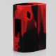 Authentic Vapesoon Protective Case Sleeve for Wismec Reuleaux RX300 Mod - Black + Red, Silicone