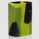 Authentic Vapesoon Protective Case Sleeve for Wismec Reuleaux RX300 Mod - Black + Green, Silicone