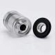 Authentic Wotofo The Troll RTA Rebuildable Tank Atomizer - Silver, Stainless Steel + Pyrex Glass, 5ml, 24mm Diameter