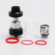 Authentic IJOY EXO S Sub-ohm Tank Clearomizer - Black, Stainless Steel + Glass, 3.2ml, 22mm Diameter