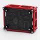 Authentic Smoant RABOX 100W 3300mAh Mechanical Box Mod - Red, Stainless Steel