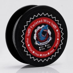 Authentic VapeThink Kanthal A1 28 AWG x 2 Twisted Heating Resistance Wire for RBA / RTA / RDA - 0.32mm x 2, 30m (100 Feet)
