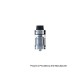 Authentic IJOY MAXO V12 Sub Ohm Tank Atomizer Standard Kit - Silver, Stainless Steel + Glass, 5.6ml, 0.1 Ohm, 28mm Diameter