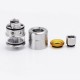 Authentic Wotofo Serpent RDTA Rebuildable Dripping Tank Atomizer - Silver, Stainless Steel + Glass, 2.5ml, 22mm Diameter