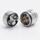 Authentic GeekVape Medusa RDTA Rebuildable Dripping Tank Atomizer - Silver, Stainless Steel, 3ml, 25mm Diameter