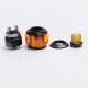 Authentic Fumytech Dragon Ball Rebuildable Dripping Tank RDTA - Yellow, Stainless Steel, 4.0ml, 24mm Diameter
