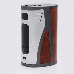Authentic Hugo BUSTER 250 DNA250 VW Variable Wattage Box Mod - Silver, Zinc Alloy + Stainless Steel, 1~250W, 3 x 18650