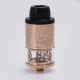 Authentic Augvape Merlin RDTA Rebuildable Dripping Tank Atomizer - Rose Gold, Stainless Steel + Glass, 3.5ml, 24mm Diameter