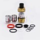 Authentic SMOKTech SMOK TFV12 Cloud Beast King Sub Ohm Tank Clearomizer - Golden, Stainless Steel + Glass, 0.12 Ohm, 6ml, 27mm