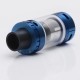 Authentic Sense Blazer 200 Sub Ohm Tank - Blue + Transparent, Stainless Steel + Pyrex Glass, 6ml, 0.6 ohm / 0.2 ohm