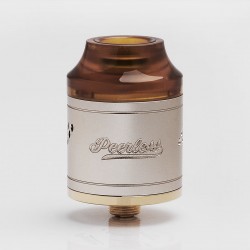 Authentic GeekVape Peerless RDA Rebuildable Dripping Atomizer - Gold, Stainless Steel, 24mm Diameter