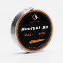 Authentic GeekVape Kanthal A1 22GA Heating Resistance Wire for RBA / RDA / RTA - Silver, 0.6mm x 5m (15 Feet)