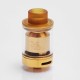 Authentic Wotofo The Troll RTA Rebuildable Tank Atomizer - Gold, Stainless Steel + Pyrex Glass, 5ml, 24mm Diameter