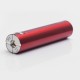 Authentic Joyetech eGo ONE CT 2200mAh XL Battery - Cherry Red, Stainless Steel