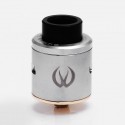 Authentic VandyVape ICON RDA Rebuidlable Dripping Atomizer w/ BF Pin - Silver, Stainless Steel, 24mm Diameter