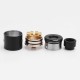 Authentic Vandy Vape ICON RDA Rebuidlable Dripping Atomizer w/ BF Pin - Black, Stainless Steel, 24mm Diameter