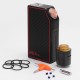 Authentic GeekVape Mech Pro Mechanical Box Mod + Medusa RDTA Atomizer Kit - Black, Zinc Alloy, 1 x 18650