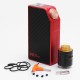 Authentic GeekVape Mech Pro Mechanical Box Mod + Medusa RDTA Atomizer Kit - Red, Zinc Alloy, 1 x 18650