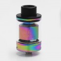 Authentic Wotofo The Troll RTA Rebuildable Tank Atomizer - Rainbow, Stainless Steel + Pyrex Glass, 5ml, 24mm Diameter