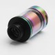 Authentic Wotofo The Troll RTA Rebuildable Tank Atomizer - Rainbow, Stainless Steel + Pyrex Glass, 5ml, 24mm Diameter