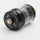 Authentic GeekVape Ammit Dual Coil Version RTA Rebuildable Atomizer - Black, Stainless Steel + Glass, 3ml / 6ml, 27mm Diameter
