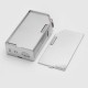Authentic GeekVape Mech Pro Mechanical Box Mod - Silver, Zinc Alloy, 2 x 18650