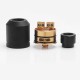 Authentic CoilART MAGE MECH Mechanical Mod Kit - Black, Copper + Stainless Steel, 1 x 18650