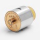 Authentic Augvape DRUGA RDA Rebuildable Dripping Atomizer - Silver, Stainless Steel, 24mm Diameter