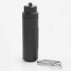 Authentic Fusion Dynamic E- Bottle Tank - Black, Stainless Steel, 20ml