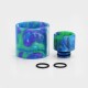 Authentic Demon Killer Replacement Tube + Drip Tip Kit for SMOKTech SMOK TFV8 Baby Tank Atomizer - Random Color, Resin