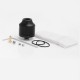 Authentic Oumier Wasp Nano Mini RDA Rebuildable Dripping Atomizer - Black, Brass, 22mm Diameter