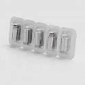 Authentic Eleaf SC Coil Head for iCare / iCare Mini / ASTER Total Starter Kit - Silver, Stainless Steel, 1.1 Ohm (5~15W) (5 PCS)
