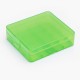 Authentic Iwodevape Protective Four-Slot Storage Case for 18650 Battery - Green, Plastic