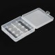Authentic Iwodevape Protective Four-Slot Storage Case for 18650 Battery - Translucent, Plastic