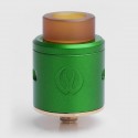 Authentic Vandy Vape ICON RDA Rebuidlable Dripping Atomizer w/ BF Pin - Green, Stainless Steel, 24mm Diameter