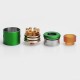 Authentic VandyVape ICON RDA Rebuidlable Dripping Atomizer w/ BF Pin - Green, Stainless Steel, 24mm Diameter