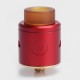 Authentic VandyVape ICON RDA Rebuidlable Dripping Atomizer w/ BF Pin - Red, Stainless Steel, 24mm Diameter