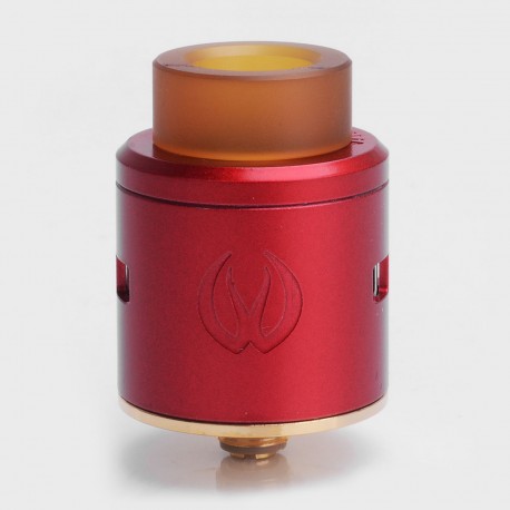 Authentic Vandy Vape ICON RDA Rebuidlable Dripping Atomizer w/ BF Pin - Red, Stainless Steel, 24mm Diameter