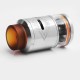 Authentic OBS Crius RDTA Rebuildable Dripping Tank Atomizer - Silver, Stainless Steel + Pyrex Glass, 4ml, 24mm Diameter