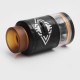Authentic OBS Crius RDTA Rebuildable Dripping Tank Atomizer - Black, Stainless Steel + Pyrex Glass, 4ml, 24mm Diameter