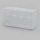 Authentic Iwodevape Protective Dual-Slot Storage Case for 18650 / 16430 Battery - Translucent, Plastic