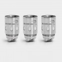 Authentic Sense Replacement Coils for Blazer Pro Tank Atomizer - Silver, Stainless Steel, 0.3 Ohm (3 PCS)