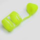 Authentic Vapesoon Universal Silicone Sanitary Cap / Combo Anti-Slip Vape Band + Anti-Dust Cap - Green, 24mm Diameter