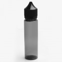 Authentic Iwodevape Dropper Bottle for E- - Black, PET, 60ml