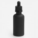 Authentic Iwodevape Dropper Bottle for E- - Frosted Black, Glass, 50ml